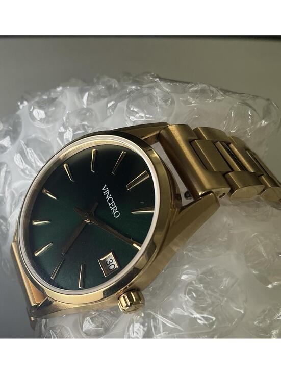 Vincero Harper Gold Green Women’s Watch 29mm Sapphire Crystal Miyota Date main image 6